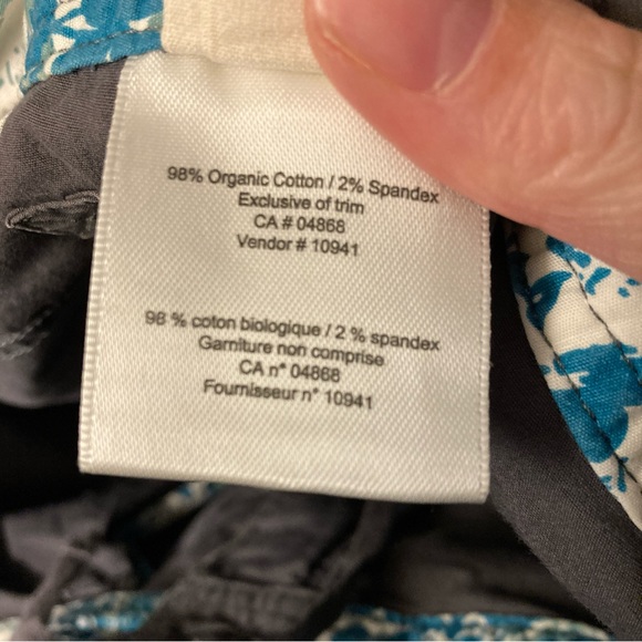 MEC charcoal pants hiking outdoors button up size 12 short - Picture 7 of 8